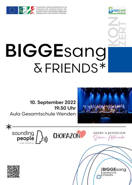 Biggesang and Friends Plakat